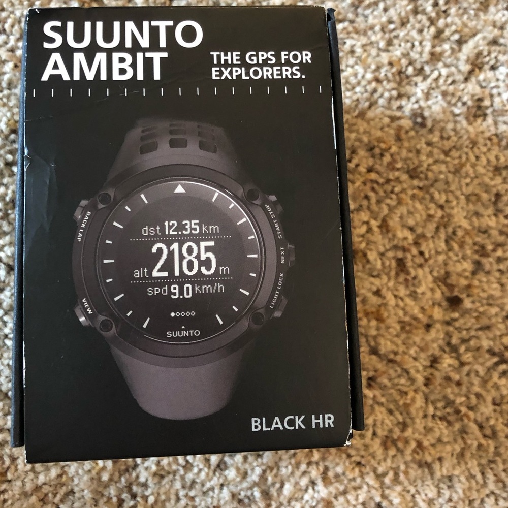 Suunto Ambit Training watch w HR straps